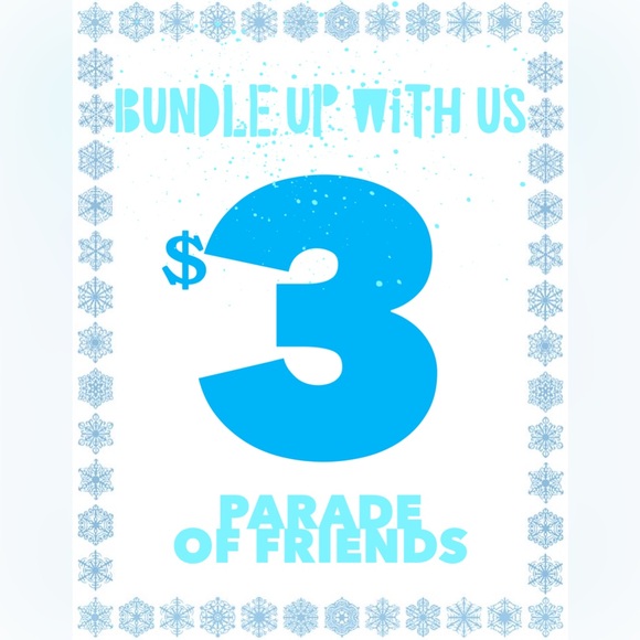 Tops - $3 STARTS PARADE OF FRIENDS BUNDLE UP EDITION ❄️